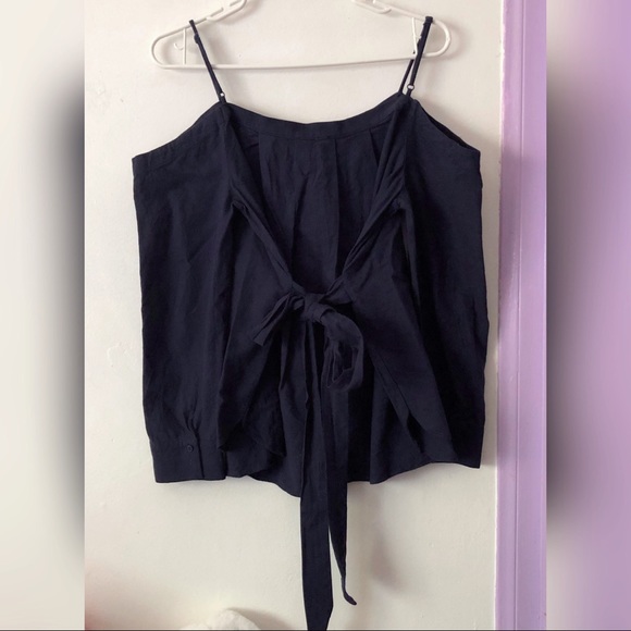 everly ⋆ tie back cold shoulder top - Picture 5 of 6